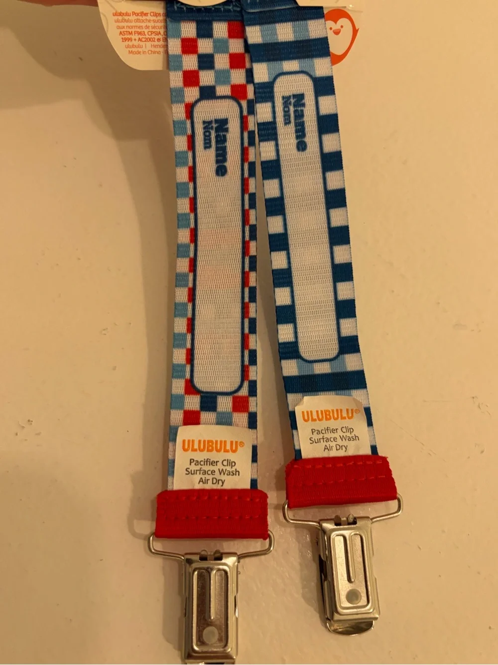 Ulubulu pacifier clip